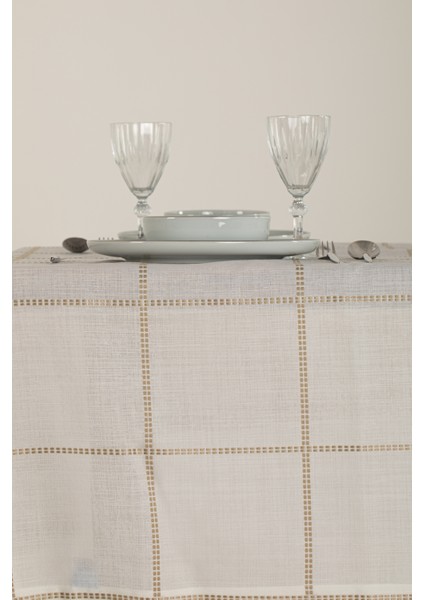 Belen Ekose Bej Masa Örtüsü fırsatları