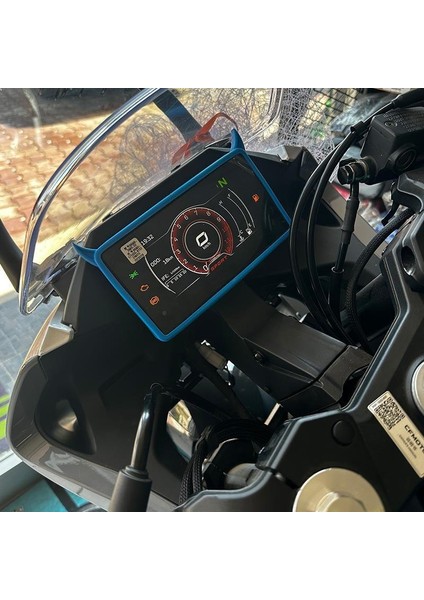 Cf Moto Nk 650 2022 - 2024 Uyumlu Km Koruyucu Kılıf Mavi