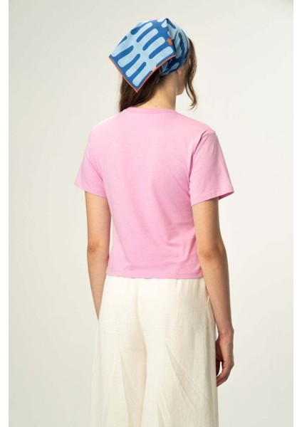 Yengeçler Supreme Kadın T-Shirt - Pembe fırsatları