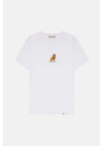 Aslan Soft T-Shirt - Beyaz