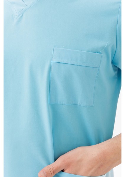 Santolina V Yaka Üniforma - Doktor, Hemşire, Sağlık Çalışanları İçin Rahat ve Dayanıklı Scrubs indirimleri