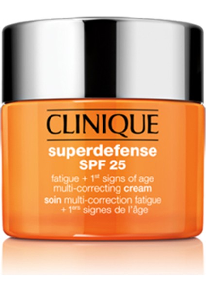 Superdefense™ SPF25 Yaşlanmanın İlk Belirtilerine Karşı Etkili Nemlendirici Kuru/Kuru Karma -50 ml