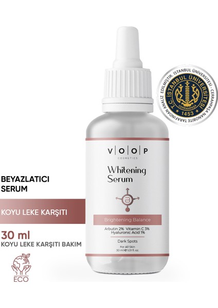 Cilt Serumu - 30 Ml | 2 Arbutin, 3 Vitamin C, 1 Hyaluronik Asit