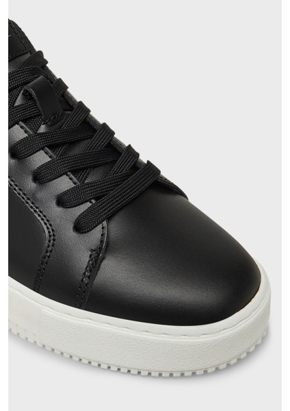 Logolu Deri Sneaker Ayakkabı YW0YW018720GM Bayan Ayakkabı YW0YW01872 0gm