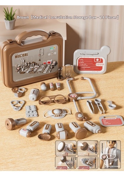 Çocuk Küçük Doktor Oyun Seti Oyun Evi (Yurt Dışından)