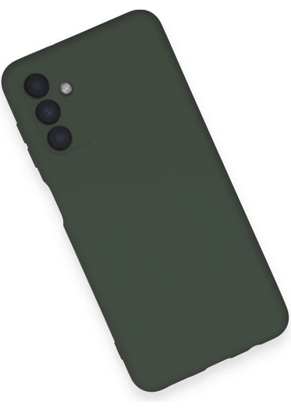 Samsung Galaxy A14 4g Kılıf Nano Içi Kadife Silikon - Koyu Yeşil - KA6177-2105 modelleri