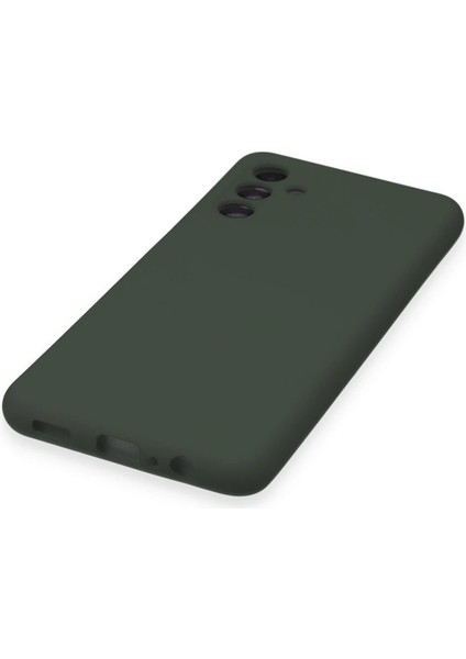 Samsung Galaxy A14 4g Kılıf Nano Içi Kadife Silikon - Koyu Yeşil - KA6177-2105 indirimleri