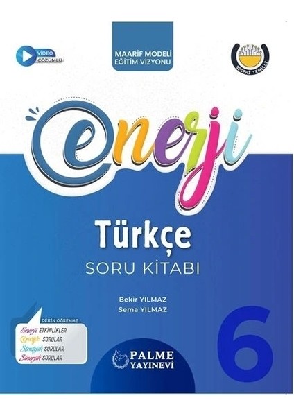 Palme 6.sınıf Enerji Türkçe Soru Kitabı Yeni