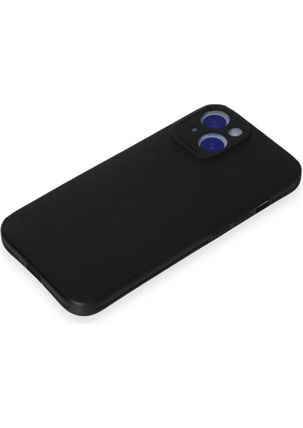 iPhone 15 Kılıf Loop Deri Silikon - Siyah - KA2380-1304