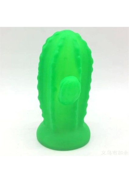 Bfs Pilli Silikon LED Işıklı Sevimli Kaktüs Gece Lambası Aydınlatması