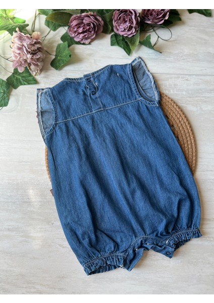 Fukukumbaby Kız Bebek Kot Tulum modelleri