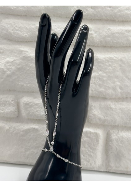 Zirkon Taşlı Şahmeran Kadın Gümüş Bileklik fiyatları