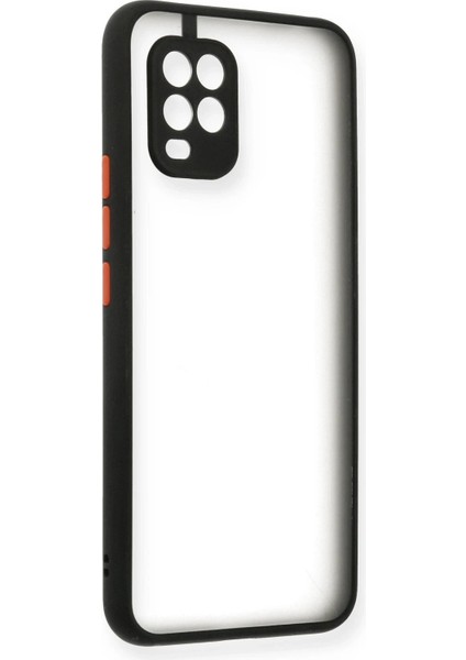 Xiaomi Mi 10 Lite Kılıf Montreal Silikon Kapak - Siyah - KA7349-3356