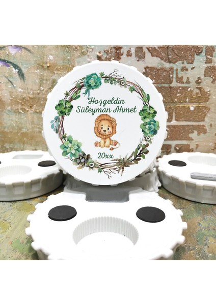 Kapak Açacaklı Magnet (10 Adet) Düğün - Nişan - Kına - Nikah - Söz