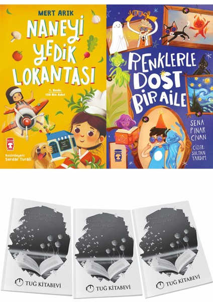 Naneyi Yedik Lokantası ve Renklerle Dost Bir Aile + Hediyeli