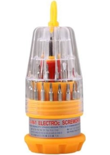 Mini Tornavida Seti 31 Parça Yüksek Kalite, Pratik ve Dayanıklı E-Ticaret Ürünü fırsatları