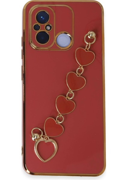 Xiaomi Redmi 12C Kılıf Esila Silikon - Kırmızı - CPT106965-7248