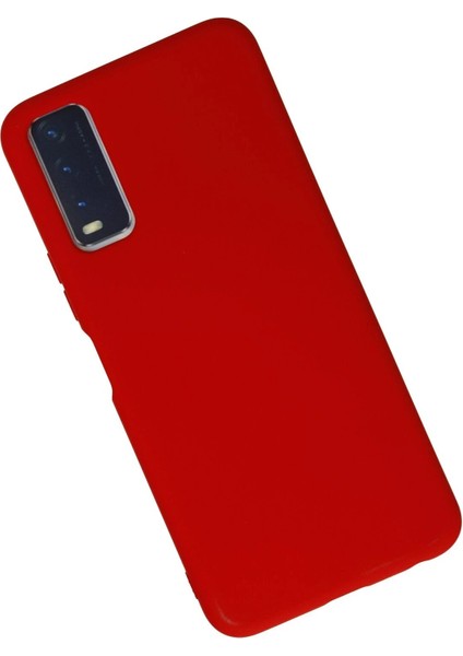 Vivo Y11S Kılıf Nano Içi Kadife Silikon - Kırmızı - CPT105985-5462 fiyatları
