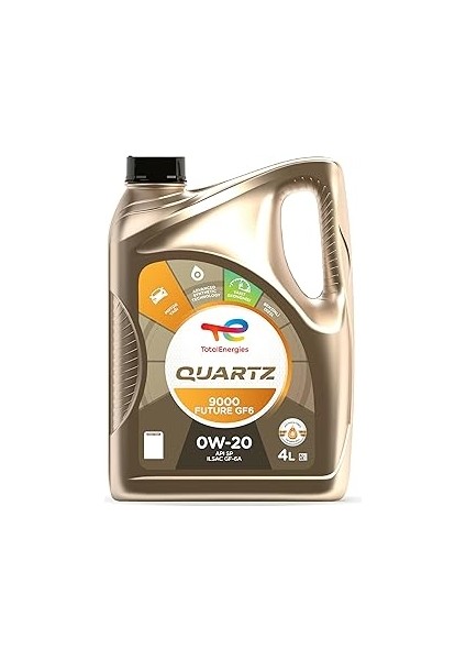 Total Quartz 9000FUT.GF6 0W20 Motor Yağı 4 Litre