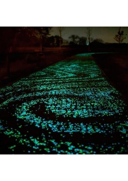 Gece Karanlıkta Işık Vererek Parlayan Dekoratif Çakıl Taşları indirimleri