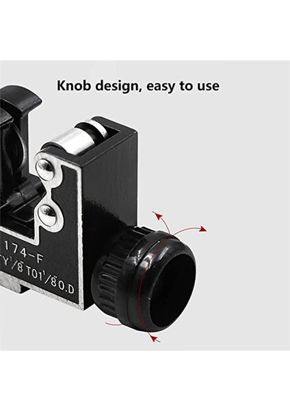 3 Parçalı C Tipi Boru Kesici 3-28MM Küçük Mini Hafif Boru (Yurt Dışından)