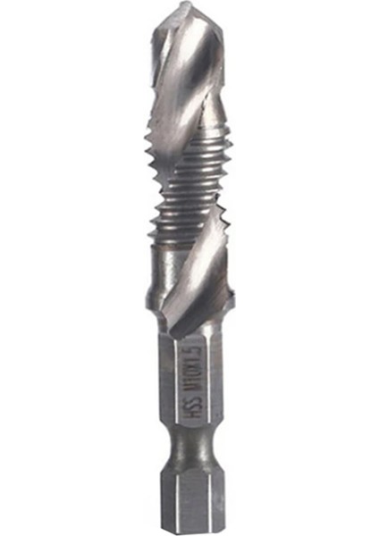 M10X1.5MM Yüksek Hızlı Çelik 4341 Titanyum Kaplamalı Kompozit Kılavuz Matkap (Yurt Dışından)