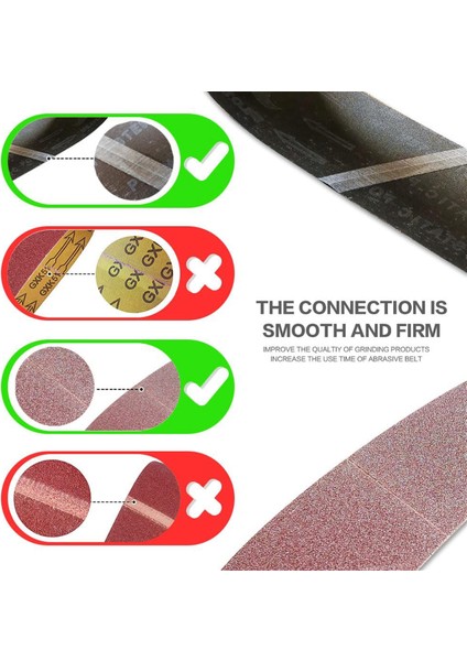 18 Parça Çok Amaçlı 3 x 24 Inç Bant Zımpara Zımpara Bant Seti (Yurt Dışından) indirimleri