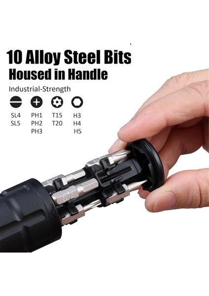 Çok Uçlu Cırcırlı Tornavida, /yivli/torx/altıgen Uçlu (Yurt Dışından) fırsatları