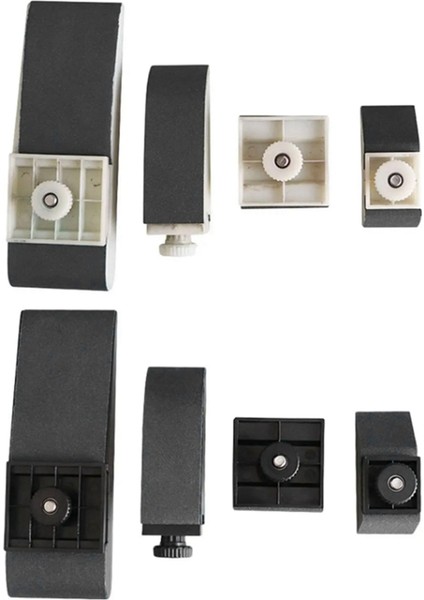 4 Adet Parlatma Aşındırıcı Blok Düzlem Fırçalama Parlatma Fikstürü Siyah (Yurt Dışından) fırsatları