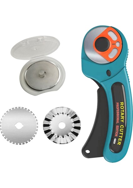 Döner Kesici 45MM Patchwork Rulosu Kolay Yırtma Kesme Aletleri B (Yurt Dışından)