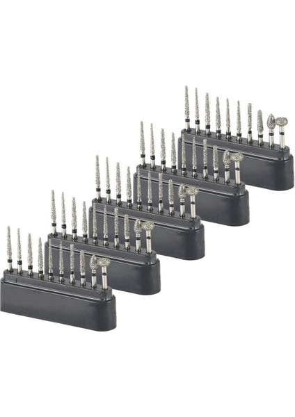 50 Adet 1.6mm Fg Burs Siyah Yüksek Hızlı Parlatma Aksesuarları (Yurt Dışından)