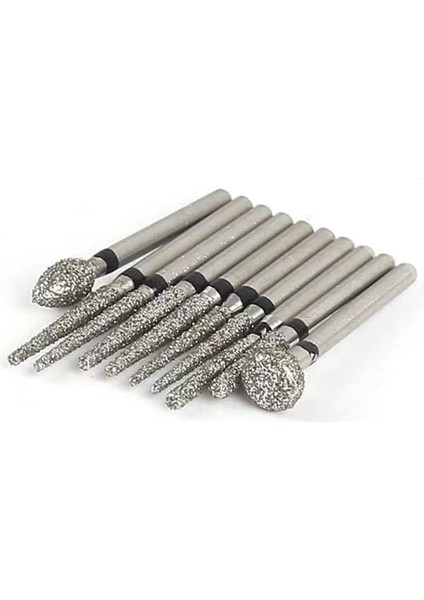 50 Adet 1.6mm Fg Burs Siyah Yüksek Hızlı Parlatma Aksesuarları (Yurt Dışından)