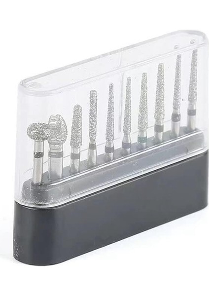 50 Adet 1.6mm Fg Burs Siyah Yüksek Hızlı Parlatma Aksesuarları (Yurt Dışından)