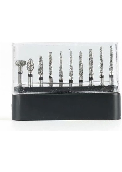 50 Adet 1.6mm Fg Burs Siyah Yüksek Hızlı Parlatma Aksesuarları (Yurt Dışından)