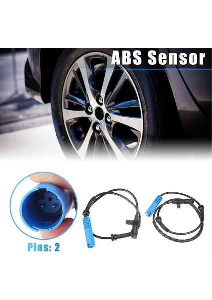 E39 525 528 540 Için 4 Adet Otomotiv Sol ve Sağ Abs Sensörü (Yurt Dışından) modelleri