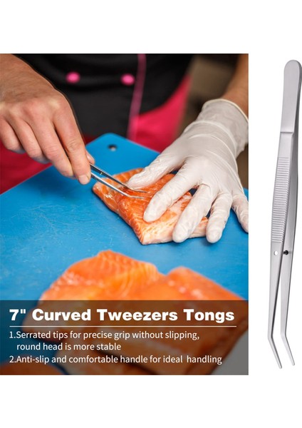 6 Adet Cımbız Pensesi Seti, Paslanmaz Çelik Gıda Cımbızı (Yurt Dışından) fiyatları