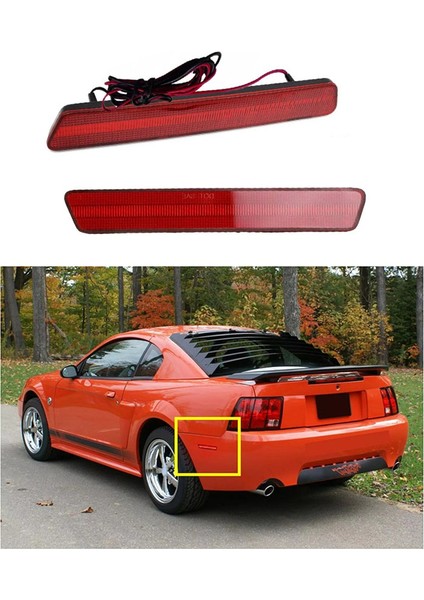 Arka Tampon LED Yan Işaret Lambası 1999-2004 (Yurt Dışından) fiyatları