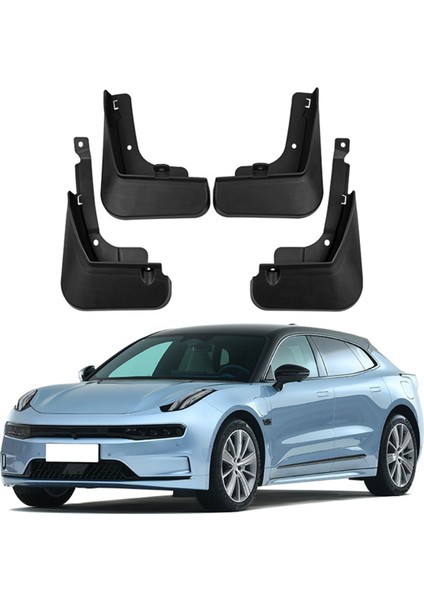 4 Adet Araba Çamurluk Çamurlukları Zeekr 001 2021-2023 Için (Yurt Dışından) modelleri