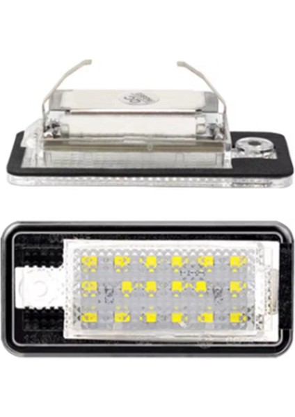 Araba Plaka Lambası A3 A4 S4 Rs4 B6 Için Plaka Lambası (Yurt Dışından)