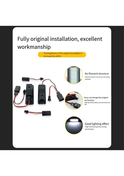 1 Çift Plaka Lambası LED Plaka Lambası Plaka Lambası (Yurt Dışından) modelleri