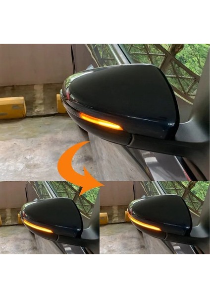 Yan Kanat Ayna Göstergesi Dinamik Dönüş Sinyali LED Işığı (Yurt Dışından) fırsatları