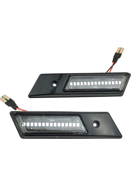 Akışlı Yan Lamba LED Gösterge Sinyal Lambası Araba (Yurt Dışından)