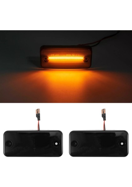Ducato Için 6x Dumanlı LED Yan Işaret Lambası (Yurt Dışından) indirimleri