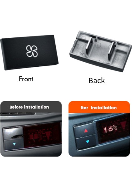 Araba Arka Klima Anahtarı Düğmesi -C (Yurt Dışından) modelleri