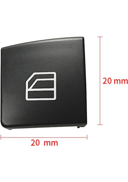 Araba Cam Kaldırma Anahtarı Onarım Düğmesi Kapağı -No.4 (Yurt Dışından) fiyatları