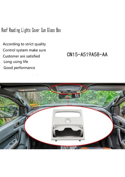 Everest Için Ön Tavan Okuma Işıkları Kapağı (Yurt Dışından) indirimleri