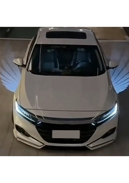 Yan Dikiz Aynası Hoş Geldiniz Işıkları Melek Kanadı LED Projektör Işığı (Yurt Dışından) fırsatları