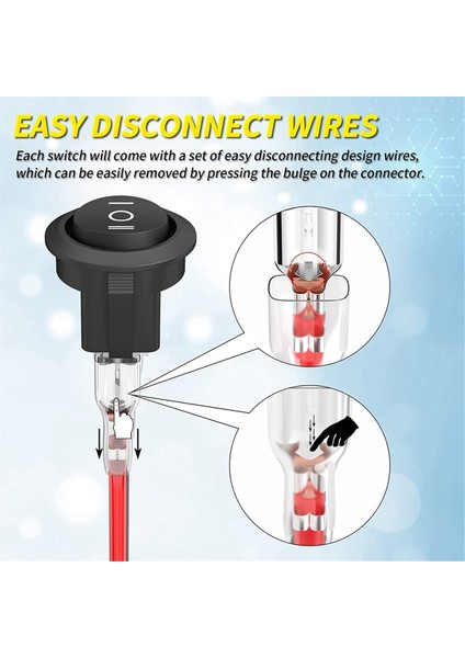 10 Adet Kcd1 12V 3 Pin 3 Pozisyonlu Açık Kapalı Açık Dc Daire Geçiş Anahtarı (Yurt Dışından)