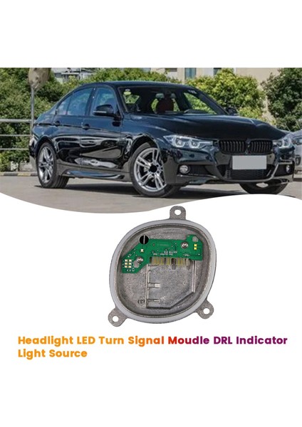 Araba Sol Ön Far LED Dönüş Sinyal Modülü 3 Serisi Için (Yurt Dışından)