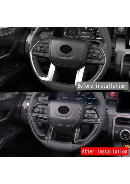 2024 Karbon Fiber Için Araba Direksiyon Simidi Düğme Çerçevesi (Yurt Dışından) fırsatları